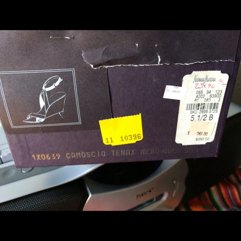 PRADA AUTHENTIC color block sandal 👡 - Picture 3 of 5